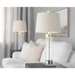LumiSource Glacier Glass Table Lamp in Clear and Brushed Nickel (Set of 2), , large
