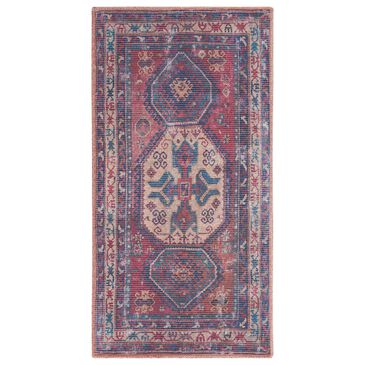 57 Grand by Nicole Curtis Series 1 2" x 3"9" Red, Beige and Navy Area Rug, , large