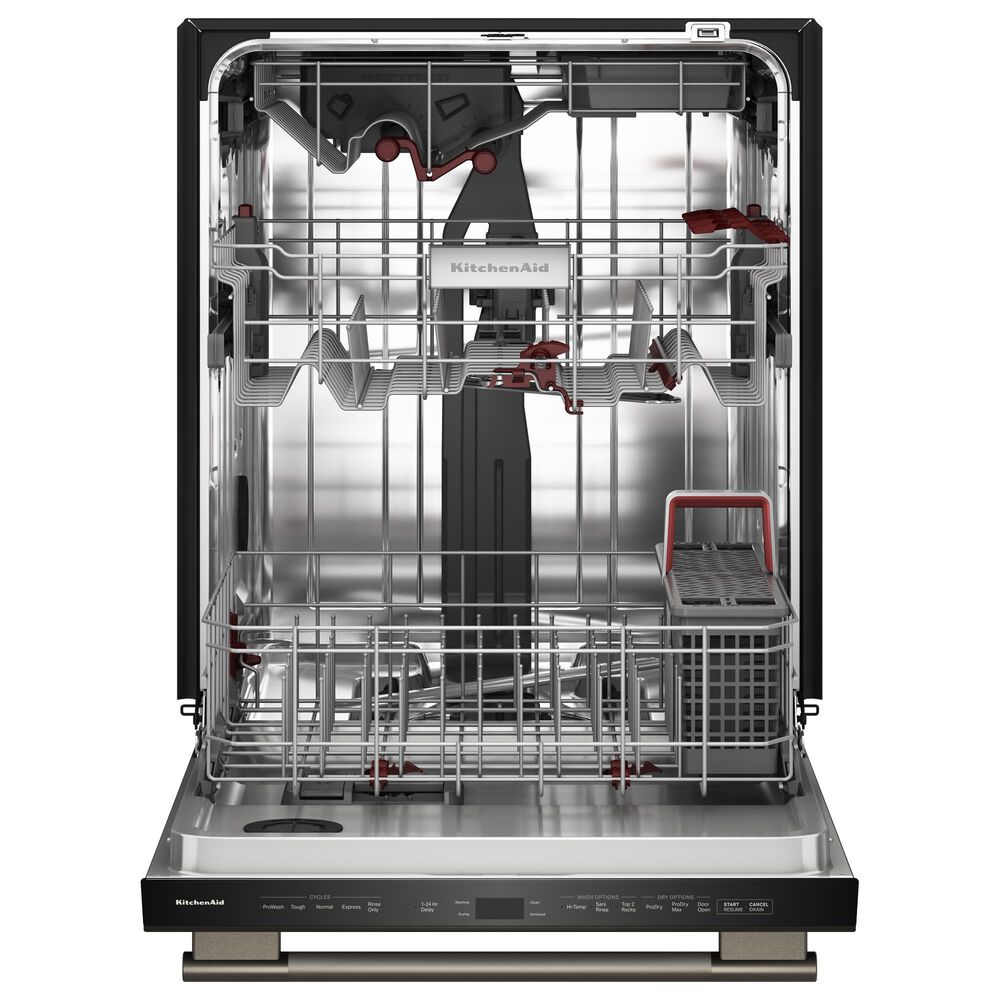 KitchenAid 24&quot; Max Jets Third Rack Dishwasher with Advanced ProDry System and Bar Handle in Black Ore, , large