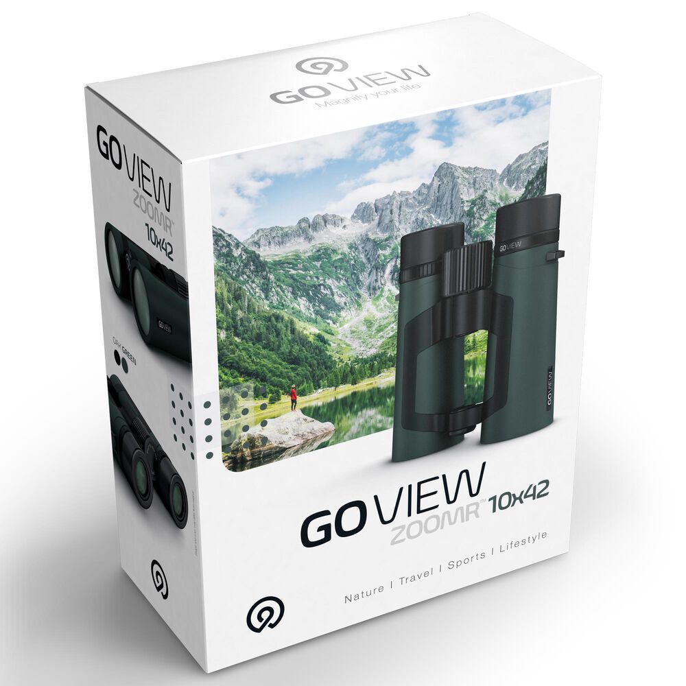 GoView Zoomr 10 x 42 Binoculars in Phantom Black, , large