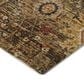 Dalyn Rug Company Silk Road Clove, Brown, Gold, Copper and Charcoal 8" x 10" Area Rug, , large