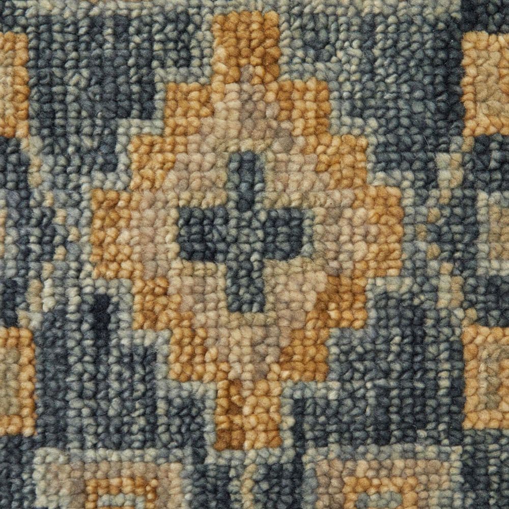 Feizy Fillmore 8&#39; x 10&#39; Blue and Charcoal Area Rug, , large