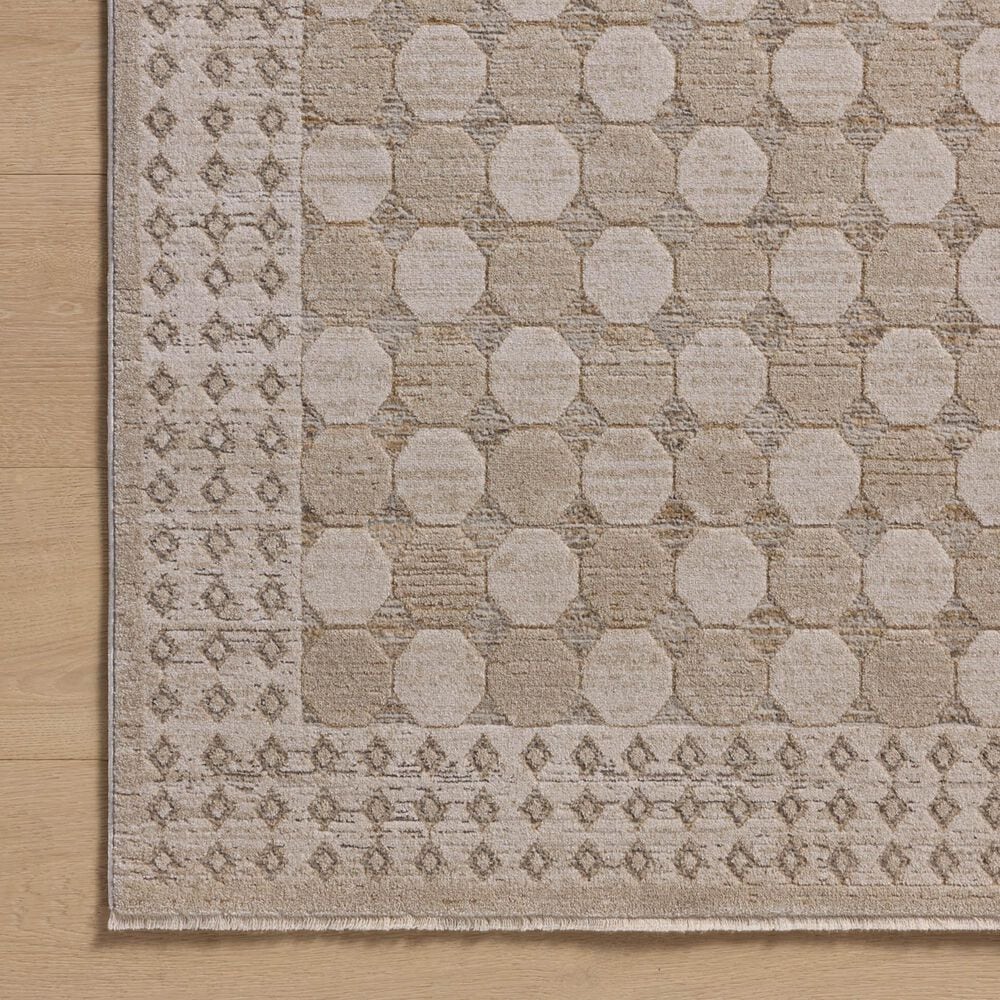 Amber Lewis x Loloi Cali 7&#39;10&quot; x 10&#39; Taupe and Natural Area Rug, , large