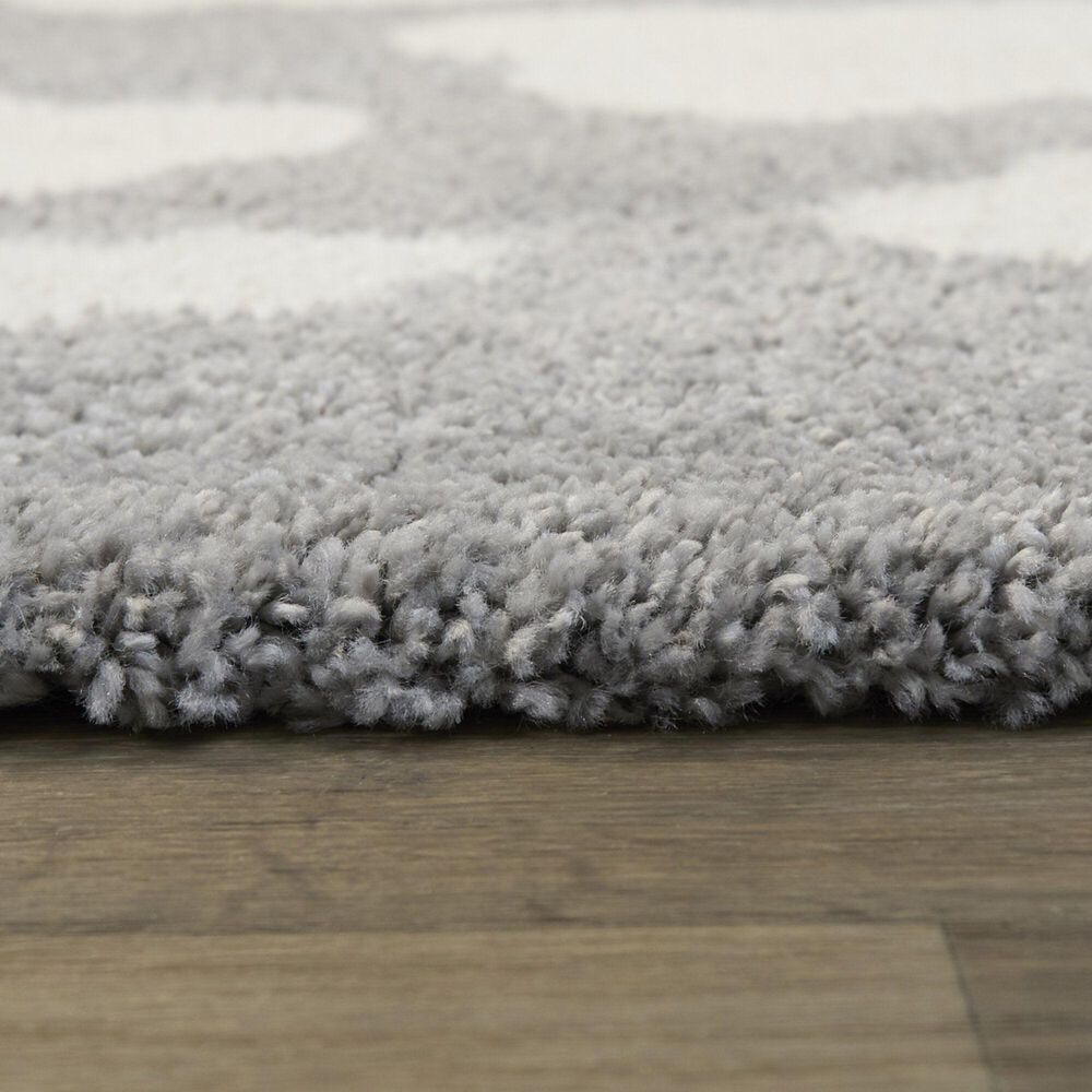 Balta Rugs Clouds 3&#39;11&quot; x 5&#39;7&quot; Grey Kids Area Rug, , large
