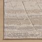 Amber Lewis x Loloi Monty 5"3" x 7"6" Ivory and Natural Area Rug, , large