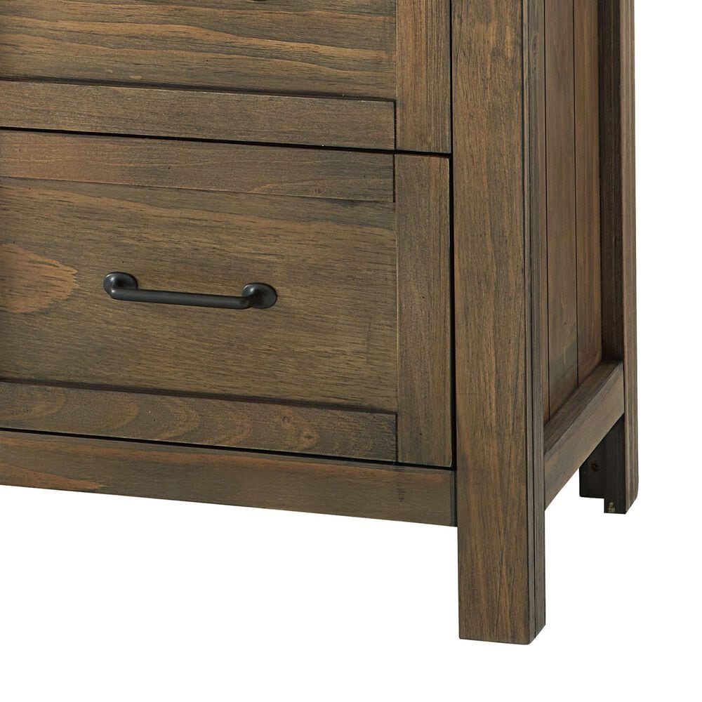 Eastern Shore Westfield 2 Drawer Nightstand in Harvest Brown, , large