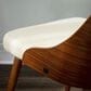 LumiSource Anabelle Side Chair with Cream Cushion in Walnut (Set of 2), , large