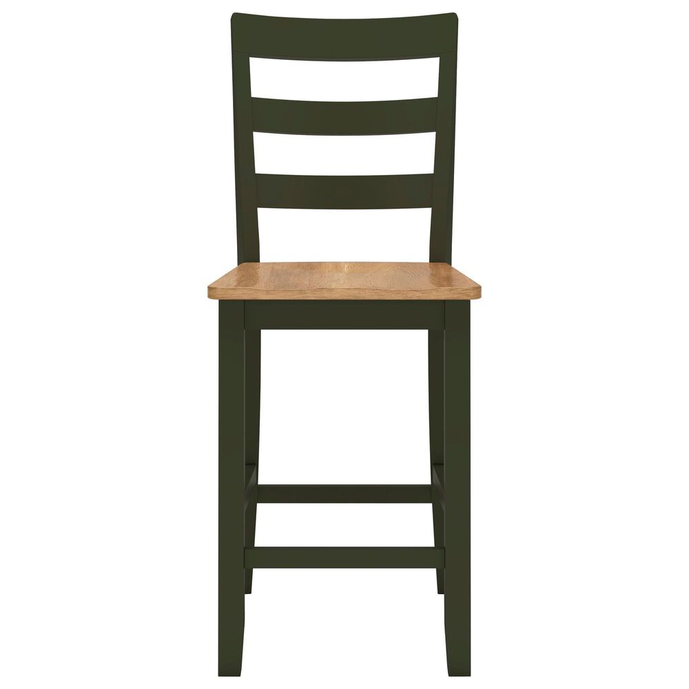 Ashley Gesthaven Counter Stool in Light Natural and Green, , large
