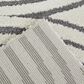 Balta Rugs Caserio 7"10" x 10" Cream and Grey Area Rug, , large