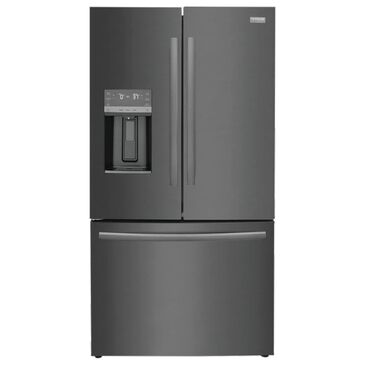 Frigidaire Gallery 22.6 Cu. Ft. Counter-Depth French Door Refrigerator in Black Stainless Steel, , large