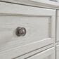Ashley Robbinsdale 4-Piece Queen Storage Bedroom Set in Antique White, , large