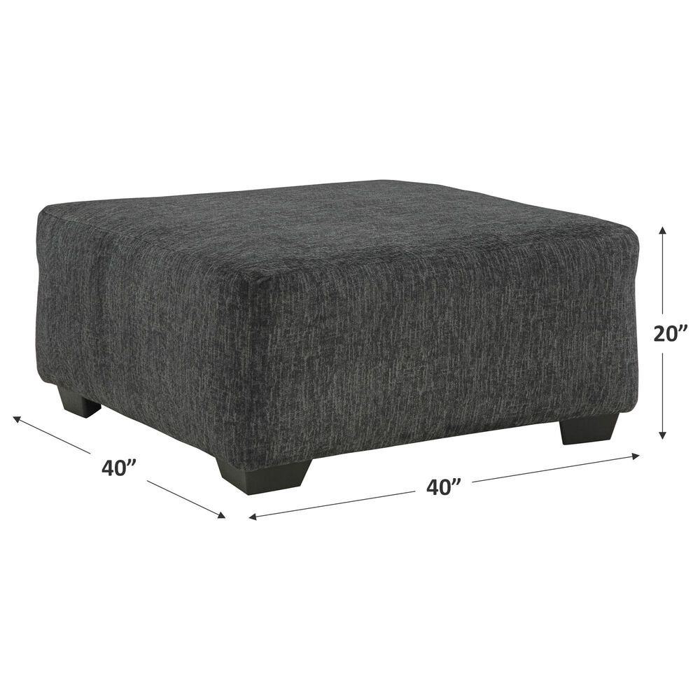 Ashley Biddeford Accent Ottoman in Shadow, , large