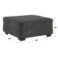 Ashley Biddeford Accent Ottoman in Shadow, , large