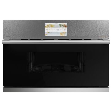 Cafe 30" Five-In-One Electric Single Wall Oven with 120V Advantium Technology in Platinum, , large