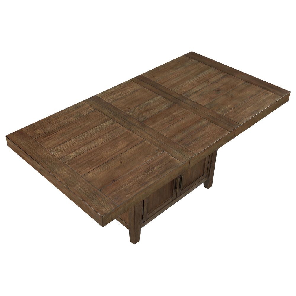 Steve Silver Co. Garland 7-Piece Dining Set in Brown, , large