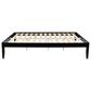 Linon Home Decor Polly Queen Platform Bed in Bold Black, , large