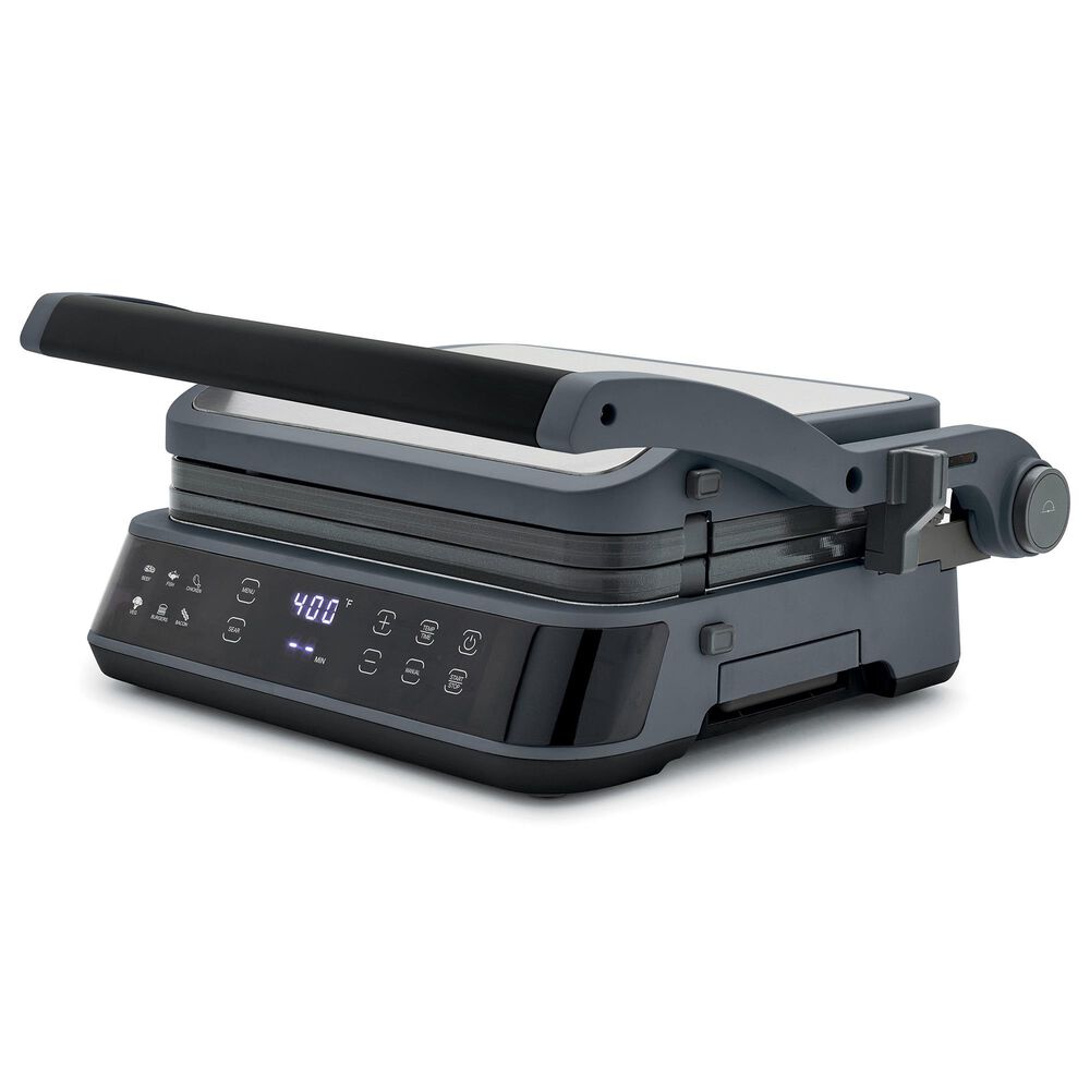 Green Pan 14.5" Advanced Contact Grill and Griddle in Graphite, , large