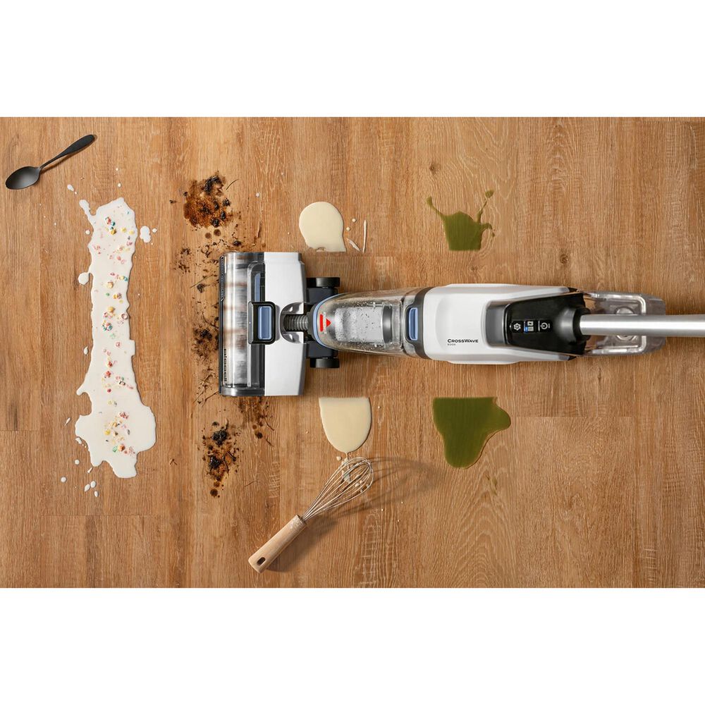 Bissell CrossWave Edge Wet Dry Vacuum in Warm White and Lake Blue, , large