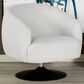 Coaster Dave Swivel Club Chair in Beige, , large