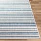 Surya Eagean EAG-2337 Navy, Light Blue, Blue and White 7"10" Square Indoor/Outdoor Area Rug, , large