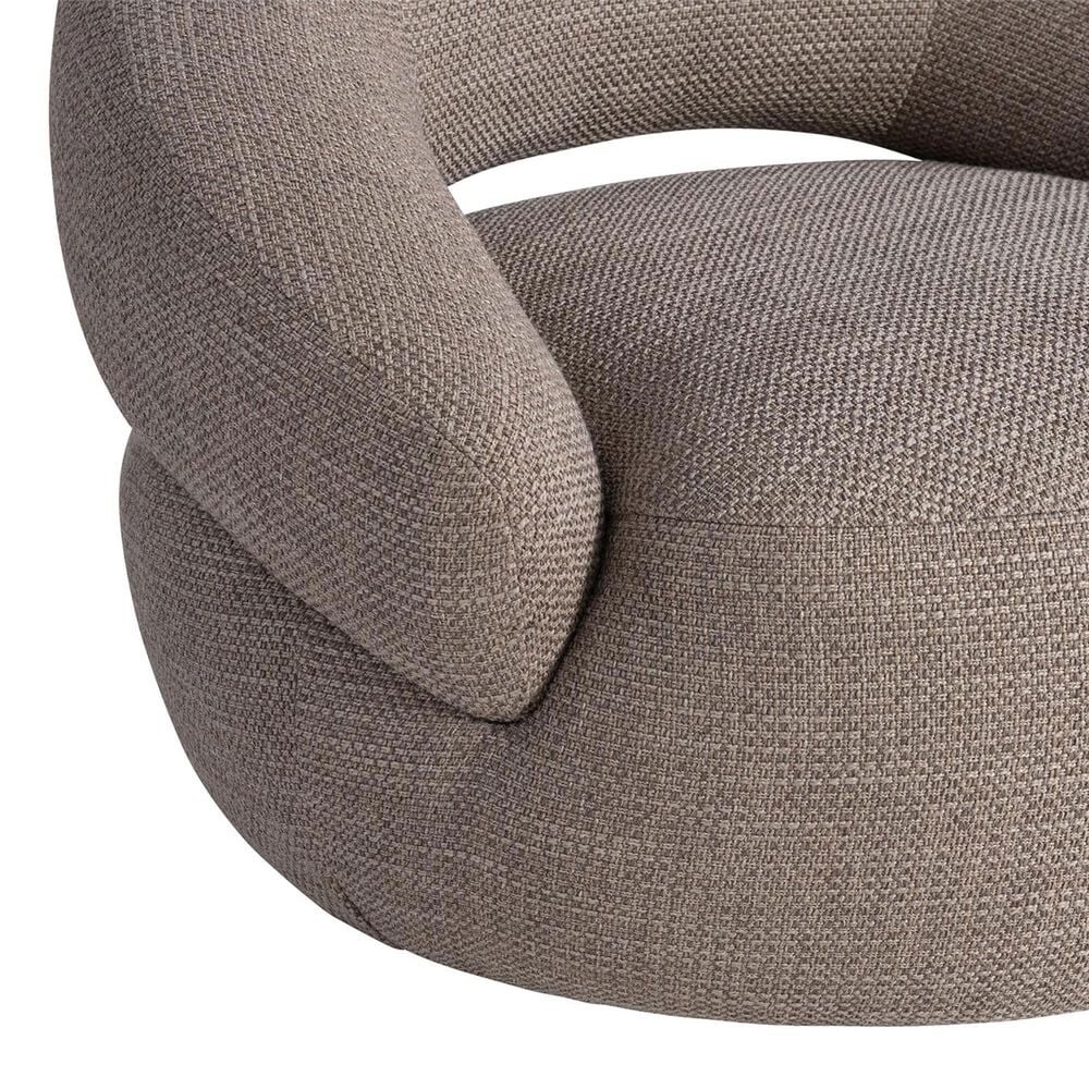 Bernhardt Furniture Company Cleo Swivel Chair in Brown, , large