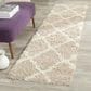Safavieh Dallas Shag SGD257D-214 2"3" x 14" Beige/Ivory Runner, , large