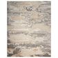 Nourison Divine DIV05 8"6" x 11"6" Ash Area Rug, , large