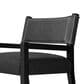 Four Hands Ferris Dining Arm Chair in Black Ash, , large