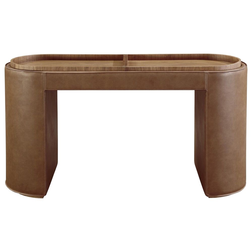 Urban Home Yeal Console Table in Medium Brown, , large
