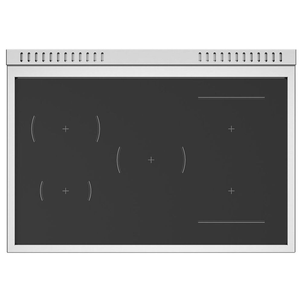 Bertazzoni Heritage Series 36" Induction Range with 5 Heating Zones in Stainless Steel and Gold, , large