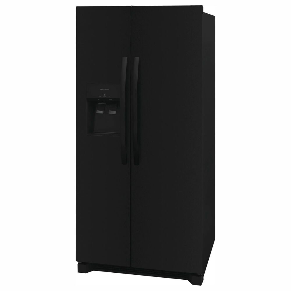 Frigidaire 33&quot; Side-by-Side Refrigerator in Black, , large