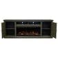 Legends Home Kensington 86" Fireplace Console with Fireplace Insert in Shadow Grove, , large
