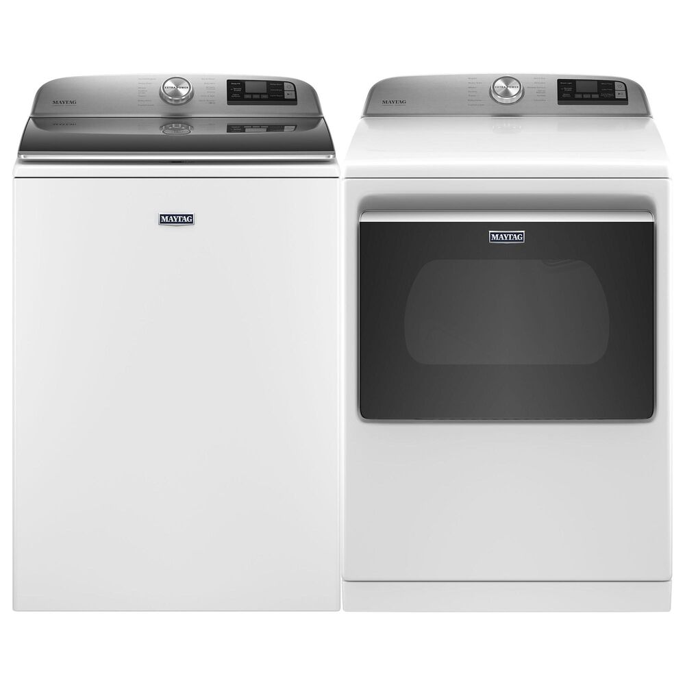 Maytag 5.3 Cu. Ft. Top Load Washer and 7.4 Cu. Ft. Electric Dryer