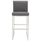 Zuo Modern Genoa Barstool in Gray, , large