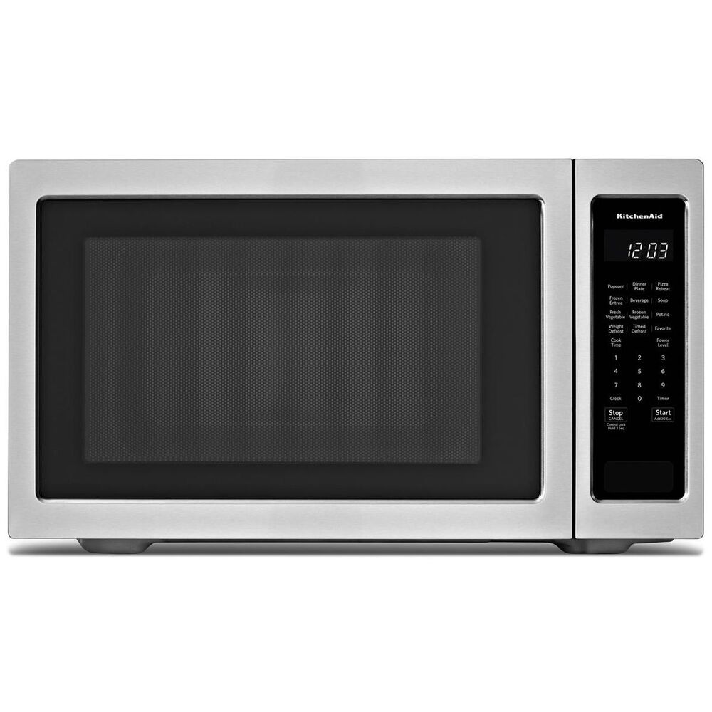 KitchenAid 24" Countertop Microwave Oven in Stainless Steel, , large