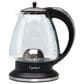 Jura H2O Glass 48 Oz Rapid Boil Kettle in Black and Polished Chrome, , large