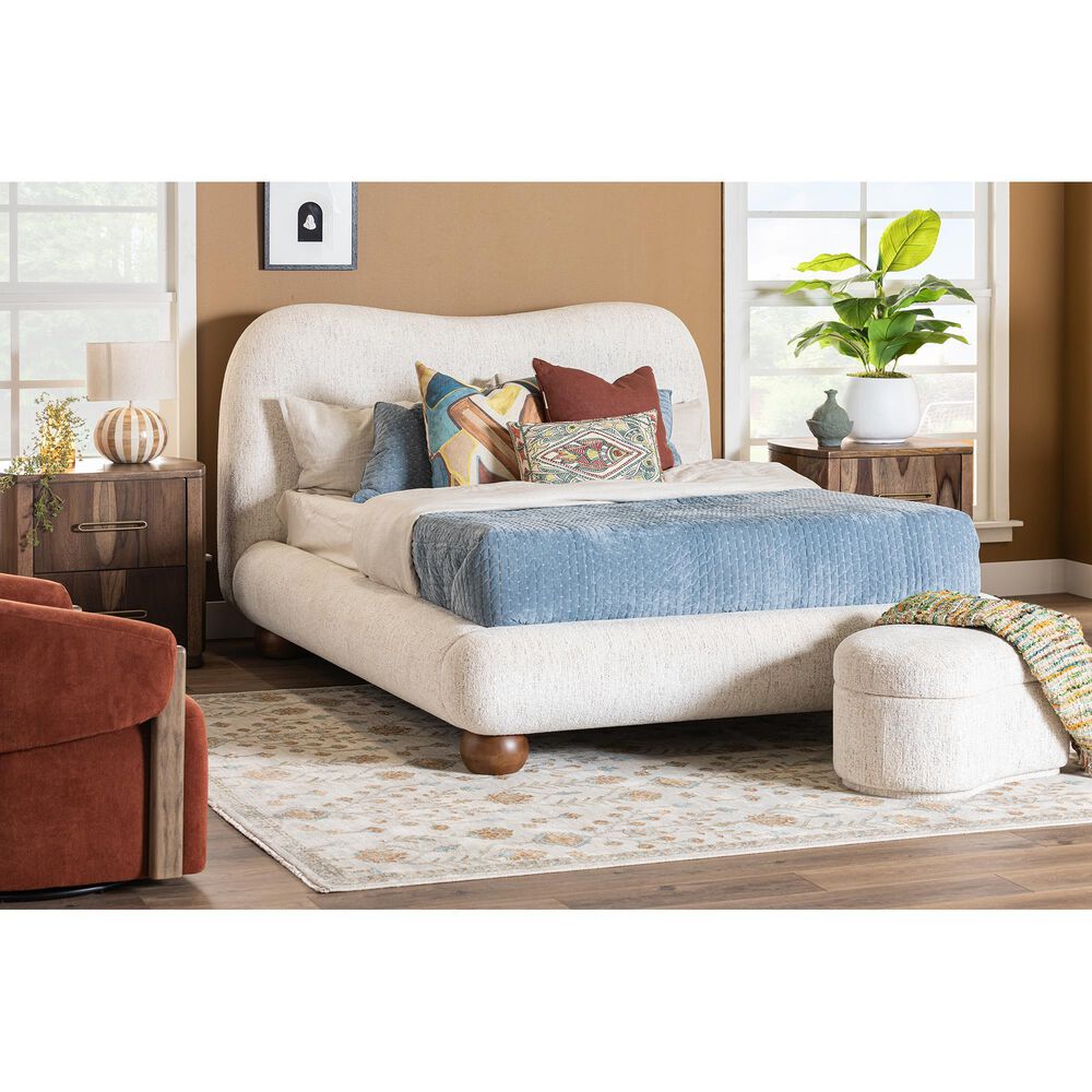 Oriental Weavers Maeve Beige and Rust 7'10" x 10'10" Area Rug, , large