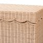Baxton Studio Damita Storage Bench in Natural, , large