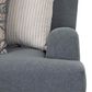 Moore Furniture Laurel Stationary Loveseat in Eugene Lake, , large
