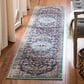 Safavieh Madison MAD447Z 2" x 8" Black and Teal Scatter Rug, , large