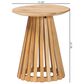 Baxton Studio Caribic End Table in Natural, , large