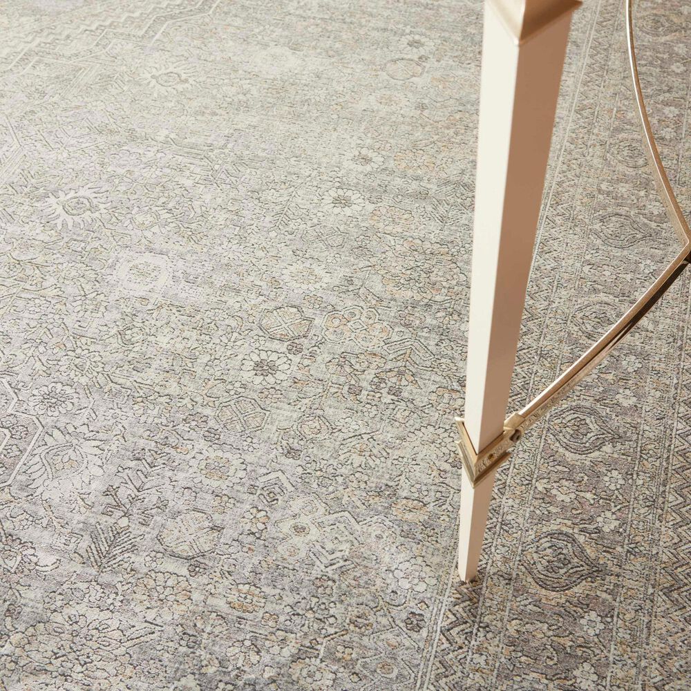 Nourison Starry Nights STN04 10&#39; x 13&#39; Cream and Grey Area Rug, , large
