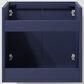 Lexora Home Geneva 24" Single Bathroom Vanity in Navy Blue with 2 cm White Cultured Marble Top and Rectangular Sink, , large