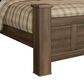 Ashley Juararo Queen Poster Bed in Dark Brown, , large