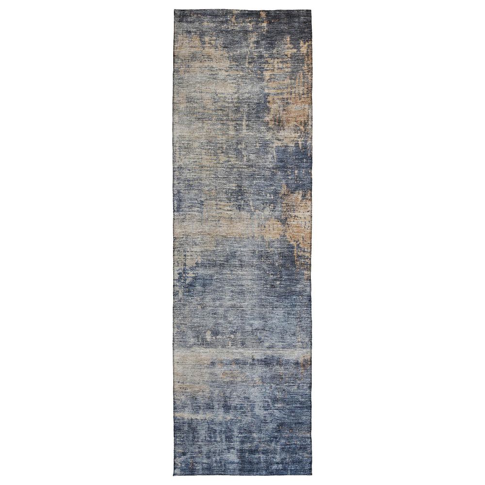 Dalyn Rug Company Nouveau NV25 2"3" x 7"6" Denim Indoor/Outdoor Runner, , large
