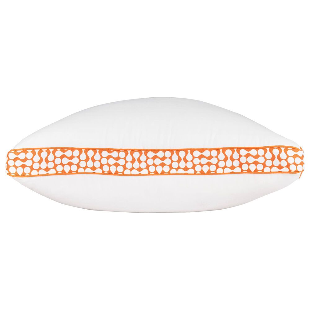 Ashley Zephyr 2.0 3-In-1 Bed Pillow in White and Orange, , large