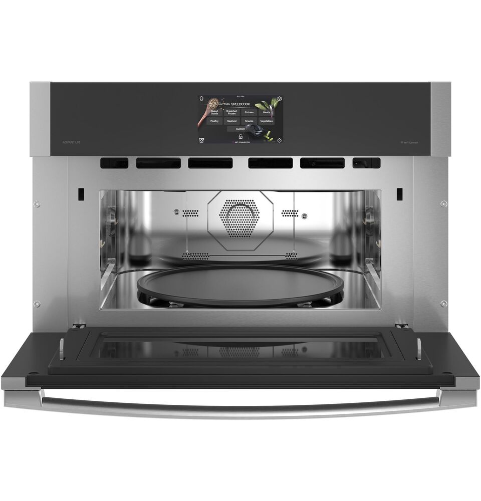 GE Profile 30&quot; Single Electric Wall Oven with 240V Advantium Technology in Stainless Steel, , large