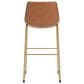 Ashley Ciabori Tall Barstool in Gold, , large