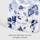 Kate Spade Protective Case with Magnet for Samsung Galaxy S26 in Flowerbed Blue, , large