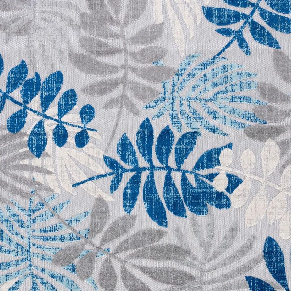 Safavieh Cabana CBN814F 6&#39;7&quot; Square Grey and Blue Indoor/Outdoor Area Performance Rug, , large